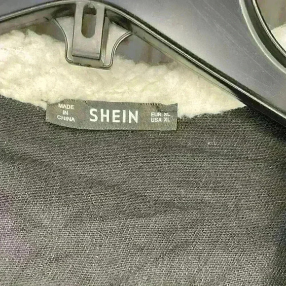 SHEIN coat with Sherpa lined collar - Picture 2 of 4
